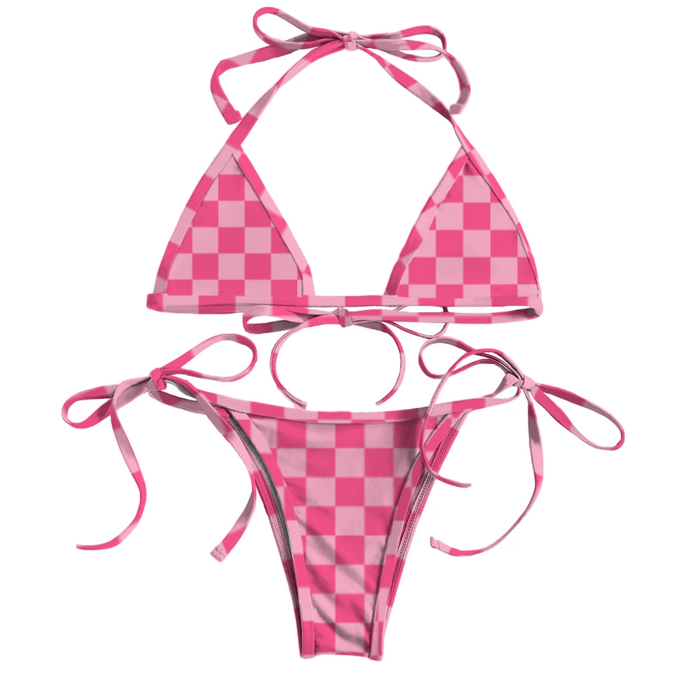 Printed Bikini Two Piece Set