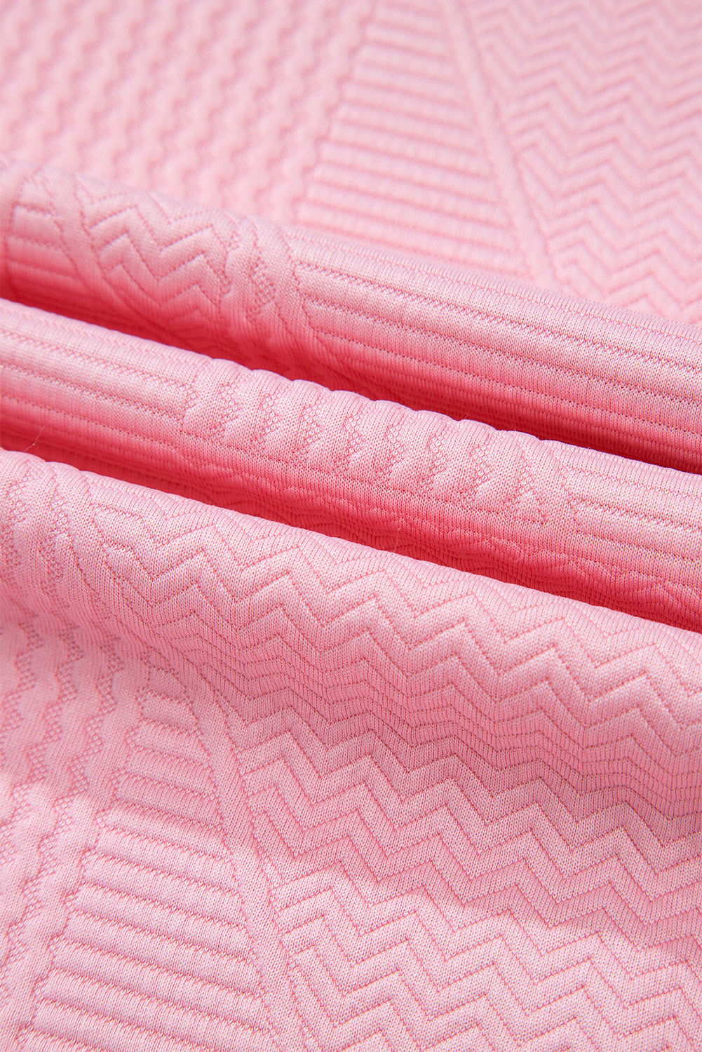 Pearled Textured Ruffled Sleeve Wide Leg Pants Set