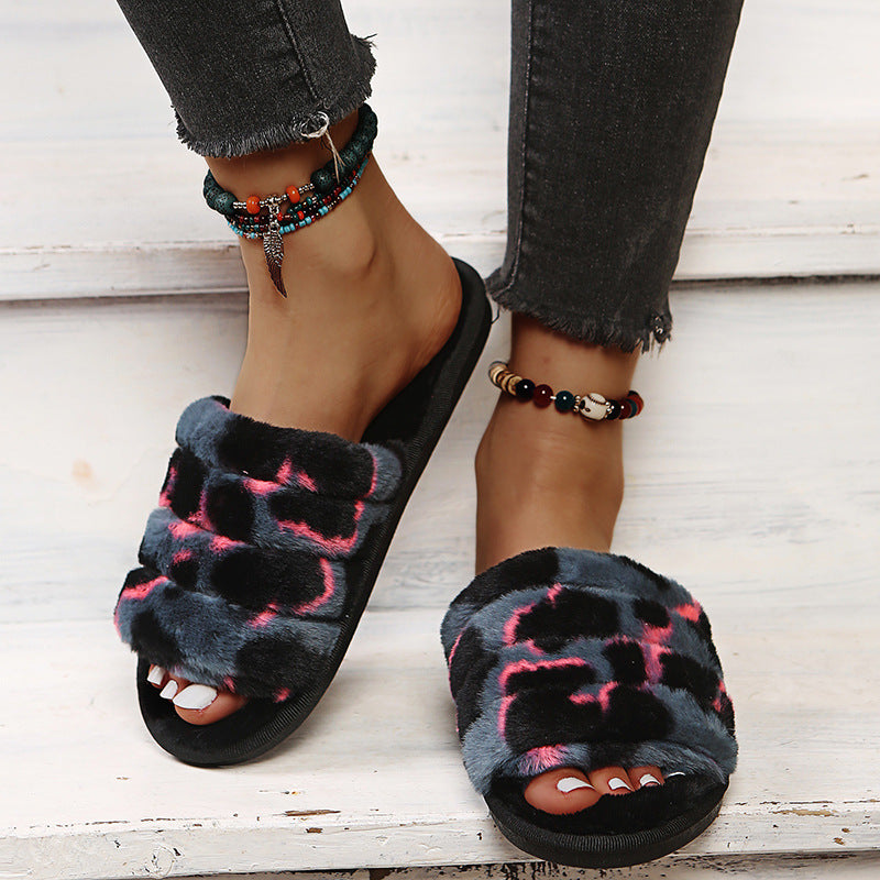 Ladies Open Toe Slippers - KOC