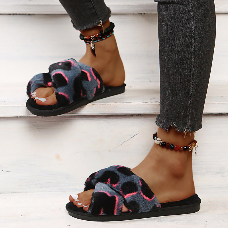 Ladies Open Toe Slippers - KOC